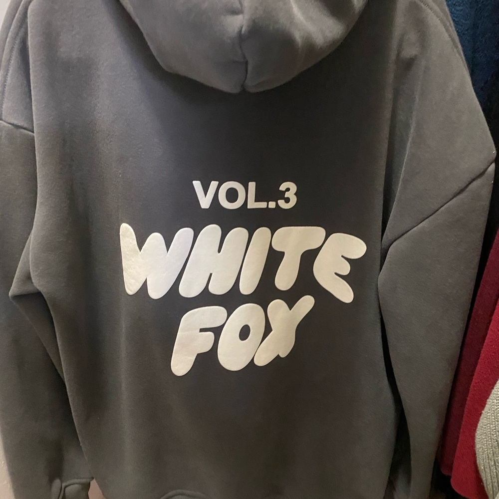 White Fox Boutique Charcoal Hoodie